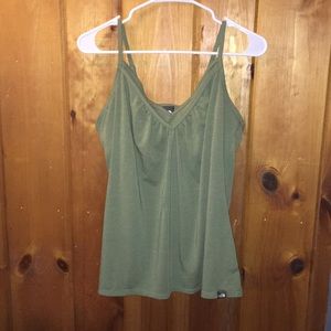 Forest green tank top